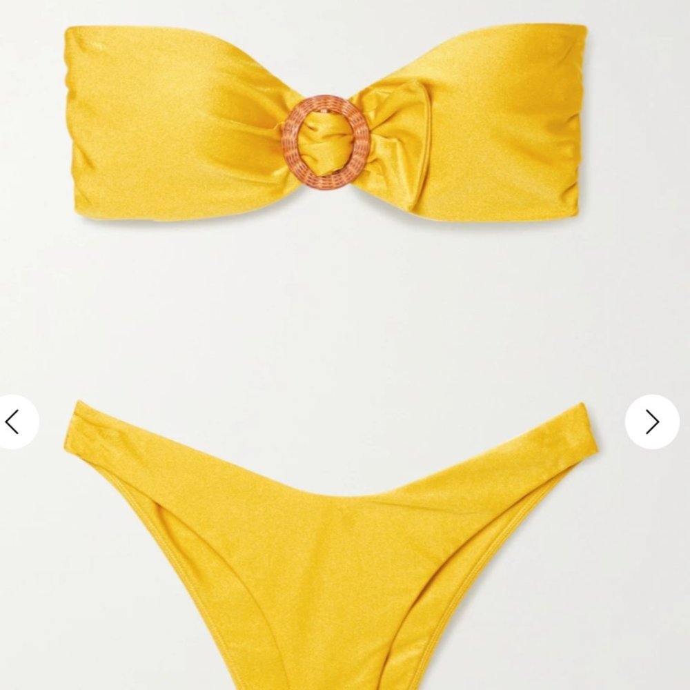 Zimmerman Brighton Buckle Bandeau Bikini Set